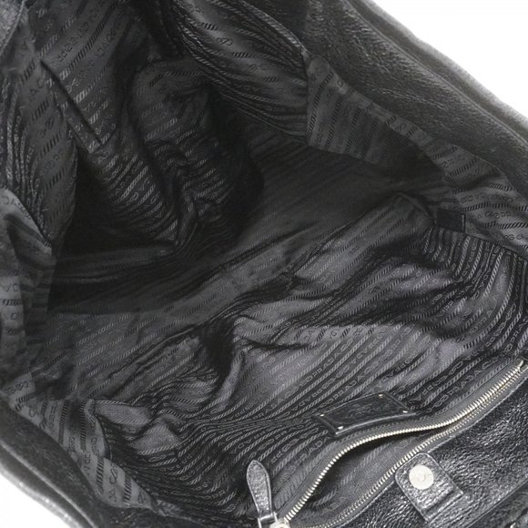 PRADA Leather Black Tote Bag - Picture 4 of 10